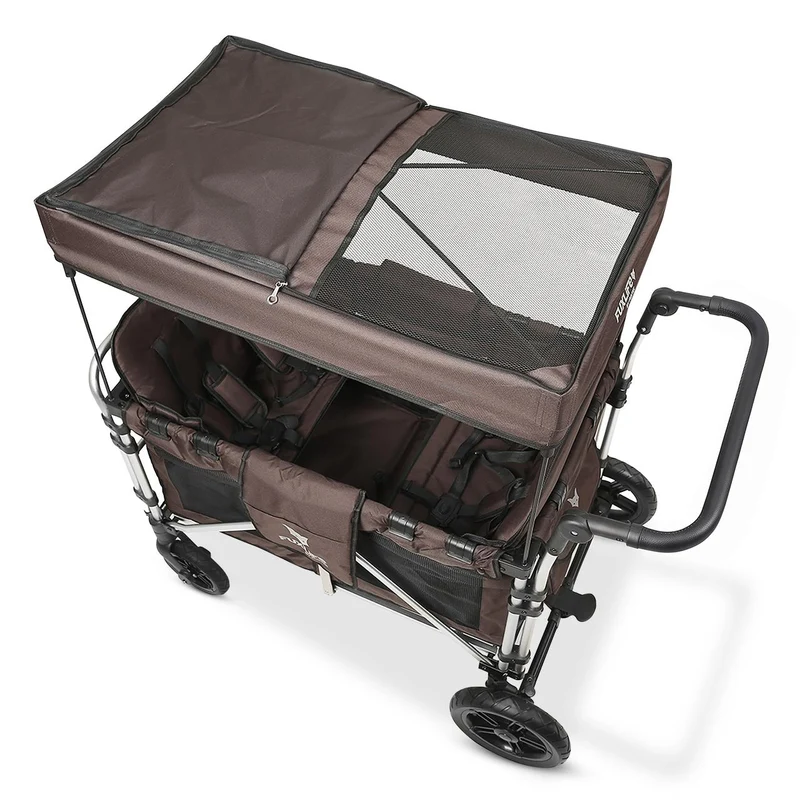 FUXLIFE Premium Bollerwagen 4-Sitzer FX-CTXL900