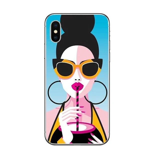phone cases back cover For iphone 7 6 6S 8 plus 5S SE X XR XS MAX Fundas Coque