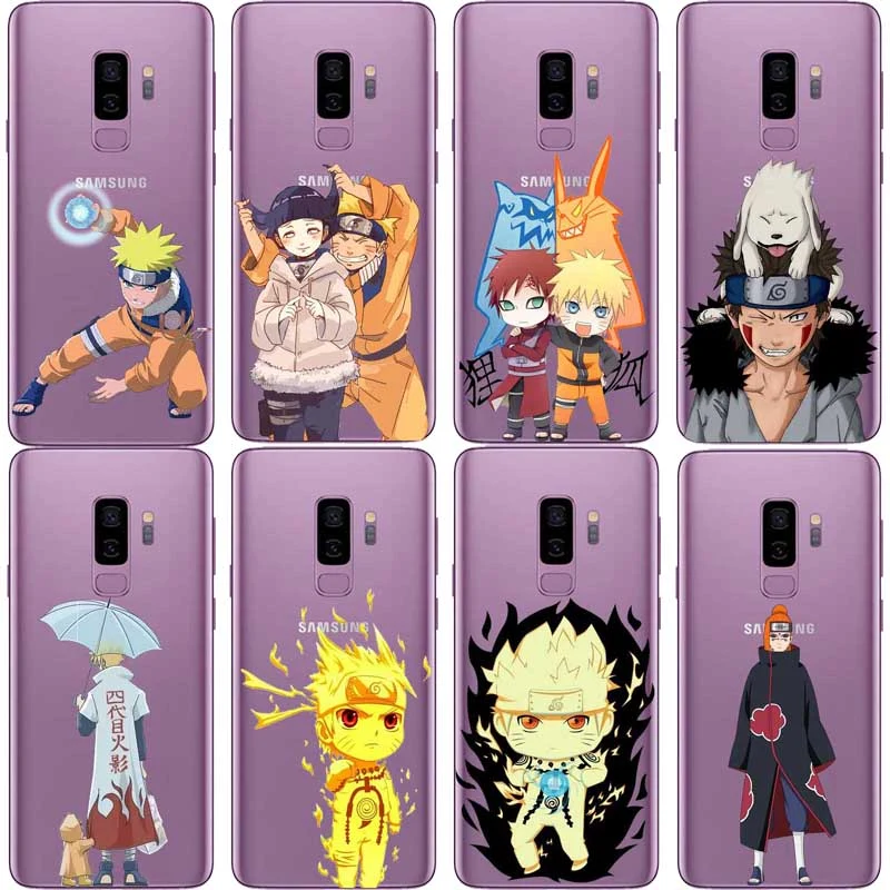 Fashion Anime Naruto Soft Silicone TPU Case Cover For Samsung J3 S6 S7 EDGE S8 PLUS J5 J7 2016 for huawei p8 p9 p10 P20 lite