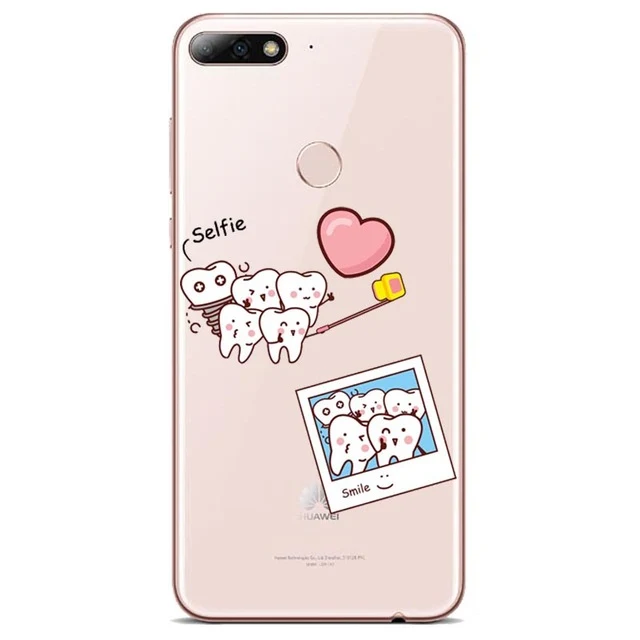 Tooth Cases Cover For Huawei P8 P9 P10 P20L P10 P20Plus