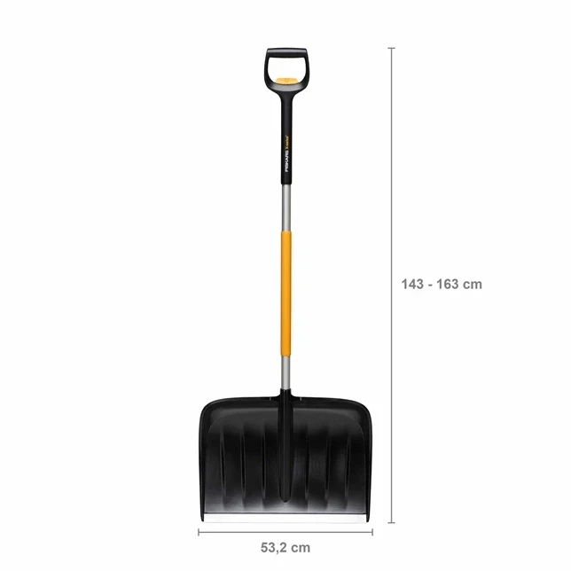 Fiskars X-series Teleskop-Schneeräumer