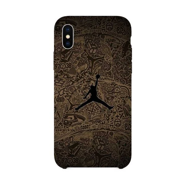 Hot Jordan 23 Case For iphone 5 5 5s SE 6 6S XR XS MAX 7 7PLUS X 8 8PLUS hard plastic shell