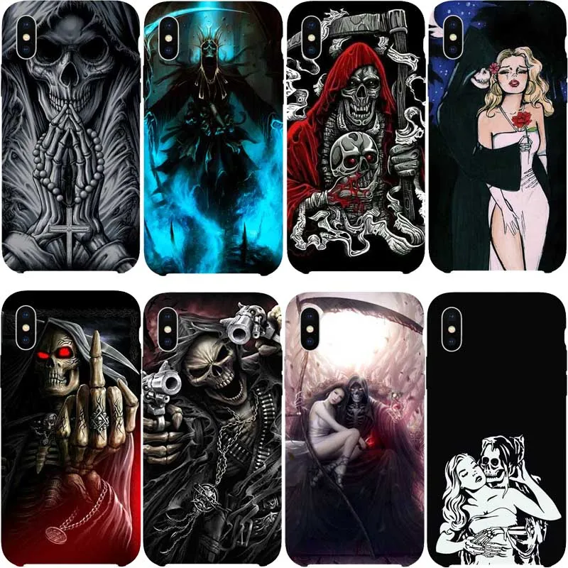 iphone SE 5 5S 6 6S 6S 7 8 X Plus Transparent Hard Plastic Cases Phone Back Cover