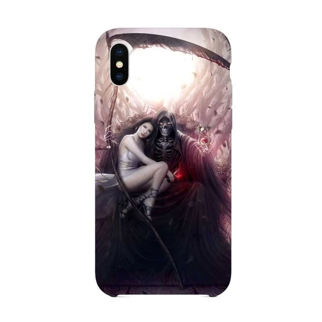 iphone SE 5 5S 6 6S 6S 7 8 X Plus Transparent Hard Plastic Cases Phone Back Cover