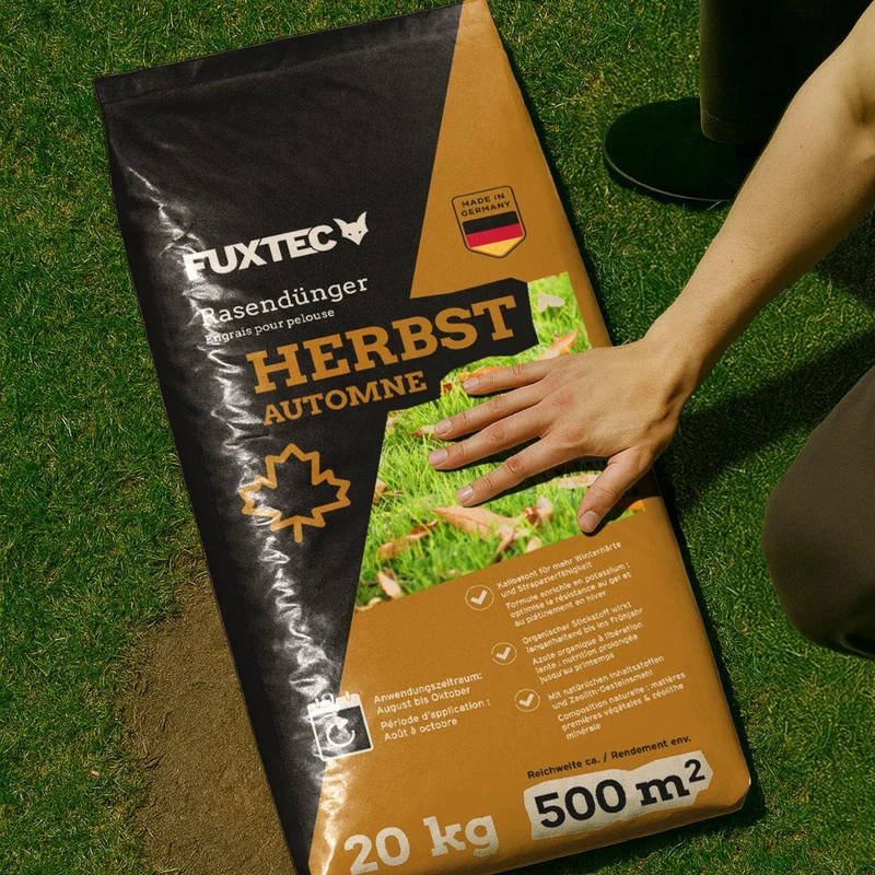 FUXTEC Herbstrasendünger FX-RDH20 20kg für 1000m²