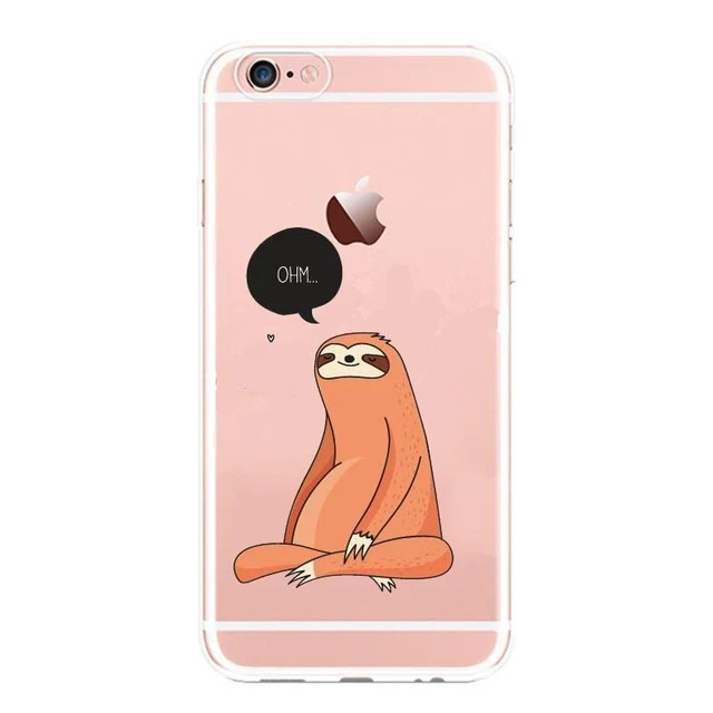 iPhone 7 7 Plus 6 XR XS MAX SE 5S 5 Transparent hard plastic shell
