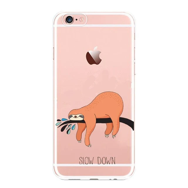 iPhone 7 7 Plus 6 XR XS MAX SE 5S 5 Transparent hard plastic shell