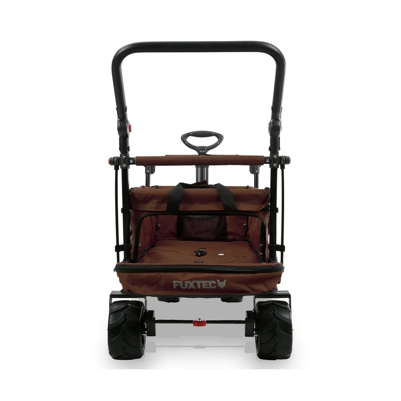 B-Ware FUXTEC Strand-Bollerwagen FX-CTB800 mit UV-geschütztem Sonnendach,Schiebegriff & Innenraumverlängerung