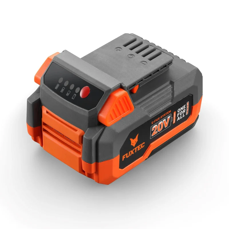 B-WARE FUXTEC 20V Akku Laubbläser FX-E1LB20 SET 3 mit 1 x Akku 4Ah, 1 x Ladegerät 1A