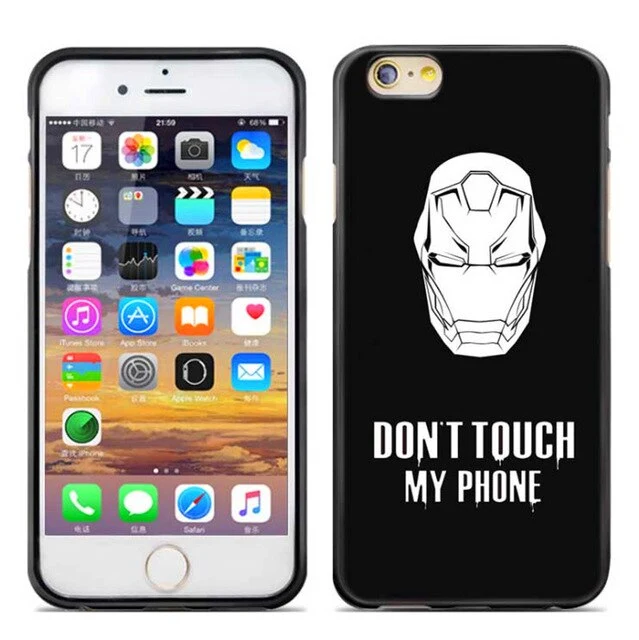 iphone 5 Case 5s SE 6 XR XS MAX Plus 6Plus Hard plastic Phone Protective