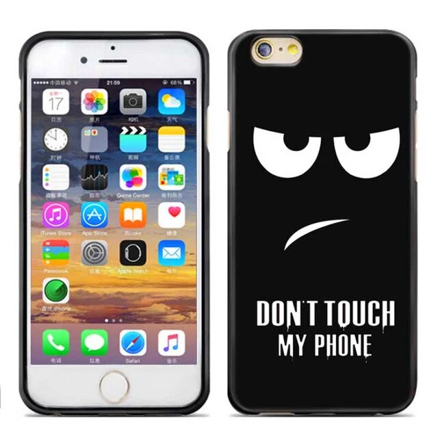 iphone 5 Case 5s SE 6 XR XS MAX Plus 6Plus Hard plastic Phone Protective