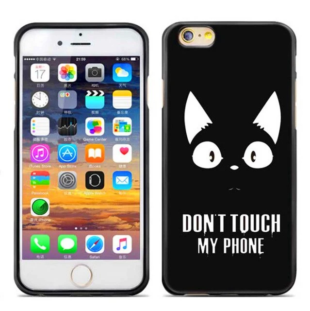 iphone 5 Case 5s SE 6 XR XS MAX Plus 6Plus Hard plastic Phone Protective