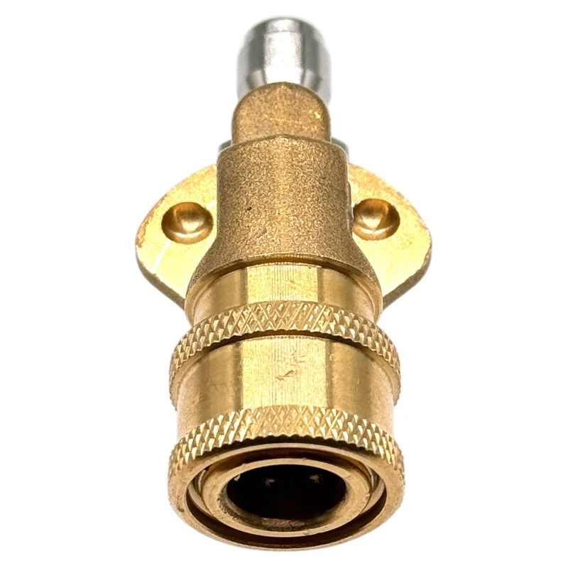1/4" Schnellkupplung Schwenkkupplung Drehbar 180° Messing 4500 PSI HD Kupplung