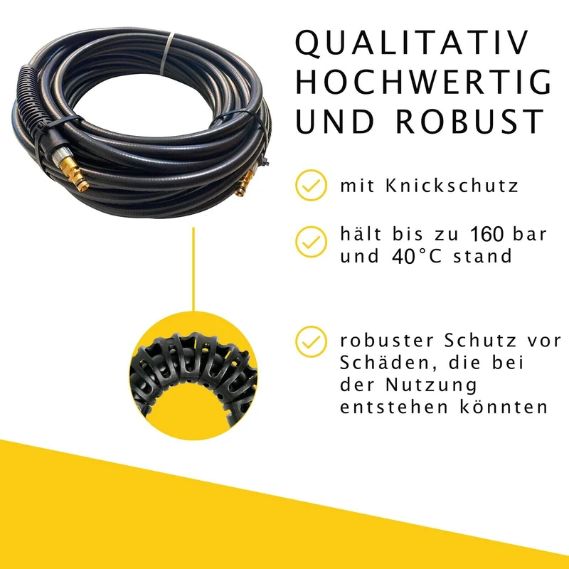 Adapter + Schlauch für Kärcher Hochdruckschlauch wie 2.641 721.0 Quick Connect