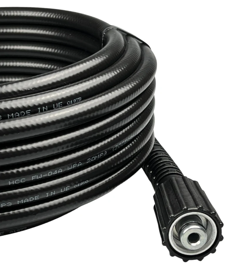 Hochdruckschlauch für Kärcher K2/K3/K4/K5 M22 x1,5 IG wie 6.390 463.0 + Clip