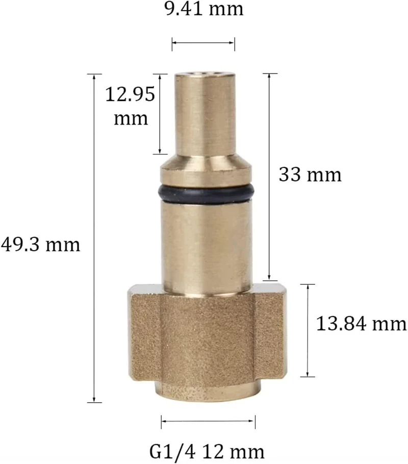 Schnell Kupplung für Kärcher Lavor Kränzle Anschluss 1/4" Pistole Schaumpistole