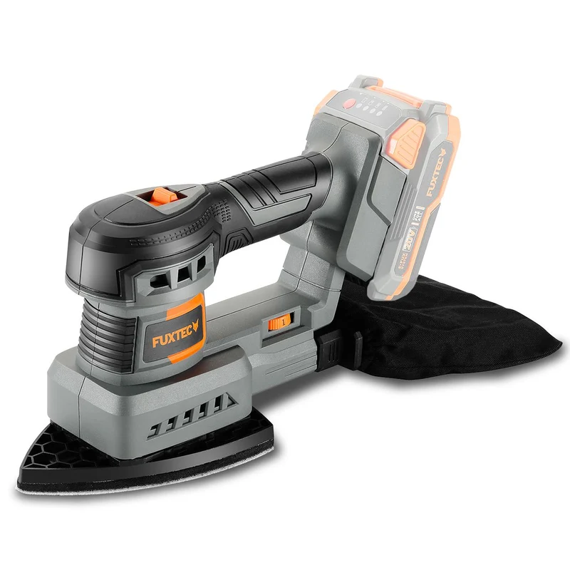B-WARE FUXTEC 20V Akku Schwingschleifer FX-E1MS20 ohne Akkupack, ohne Ladegerät