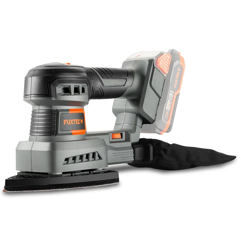 B-WARE FUXTEC 20V Akku Schwingschleifer FX-E1MS20 ohne Akkupack, ohne Ladegerät