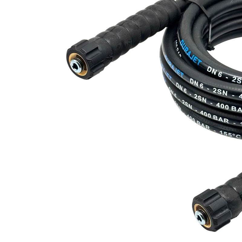 Hochdruckschlauch DN6 400 Bar 2SN Verlängerung HD HDS Drahteinlagen 2x M22 IG
