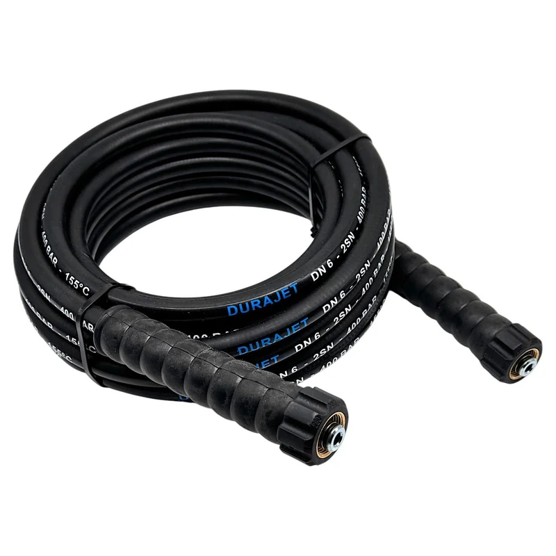 Hochdruckschlauch DN6 400 Bar 2SN Verlängerung HD HDS Drahteinlagen 2x M22 IG