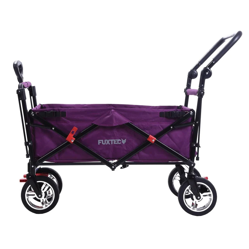 B-Ware Bollerwagen FX-CT700 mit UV-geschütztem Sonnendach und zusätzlichem Schiebegriff