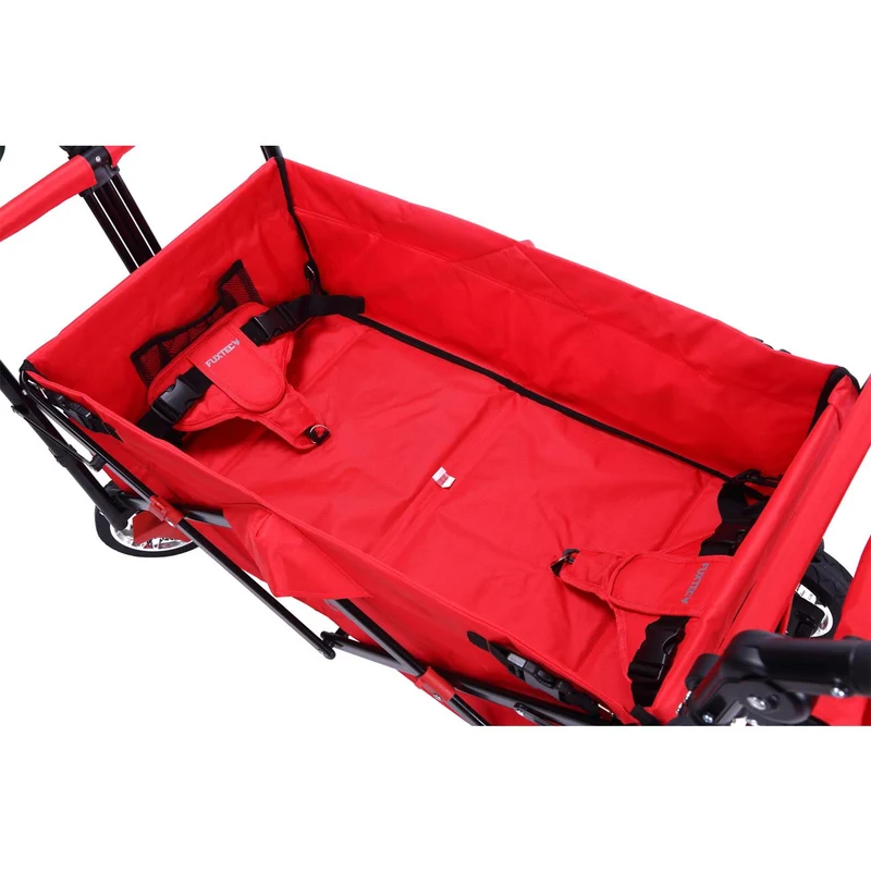 B-Ware Bollerwagen FX-CT700 mit UV-geschütztem Sonnendach und zusätzlichem Schiebegriff