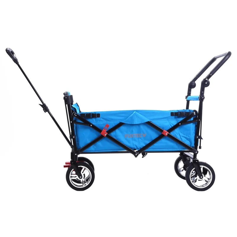 B-Ware Bollerwagen FX-CT700 mit UV-geschütztem Sonnendach und zusätzlichem Schiebegriff