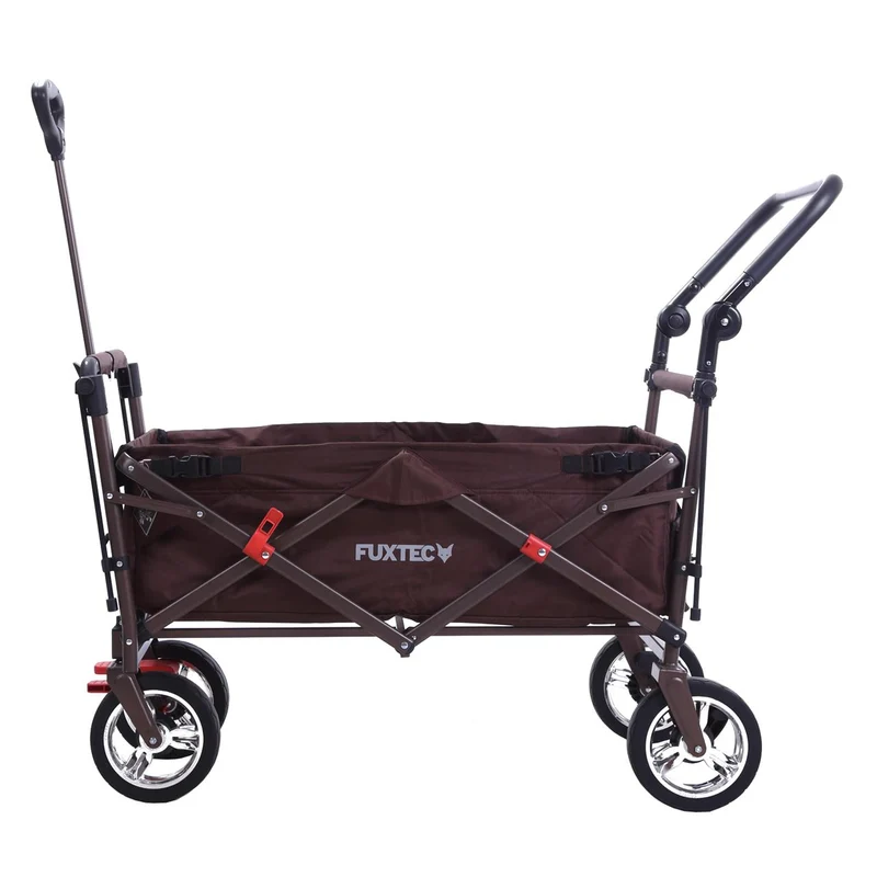 B-Ware Bollerwagen FX-CT700 mit UV-geschütztem Sonnendach und zusätzlichem Schiebegriff