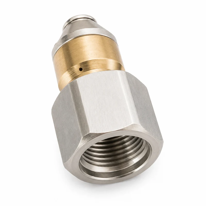 Rotierende für Kärcher WAP Kränzle Nilfisk Rohrreinigungsdüse 3/8" IG Spitze