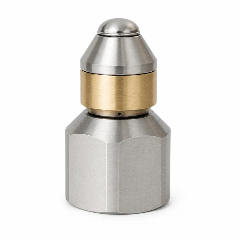 Rotierende für Kärcher WAP Kränzle Nilfisk Rohrreinigungsdüse 3/8" IG Spitze