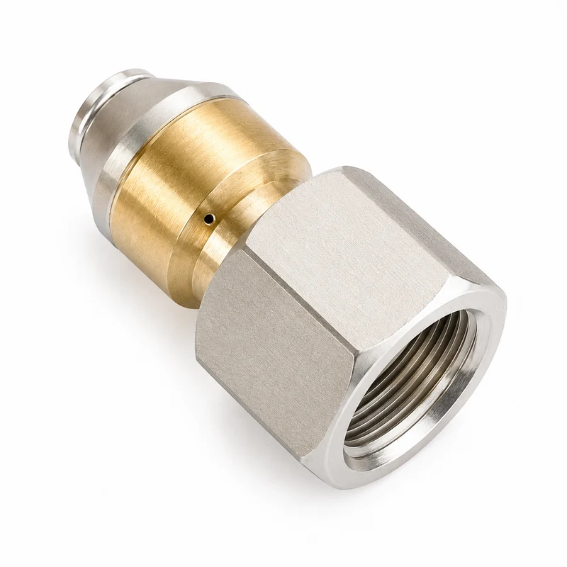 Rotierende für Kärcher WAP Kränzle Nilfisk Rohrreinigungsdüse 3/8" IG Spitze