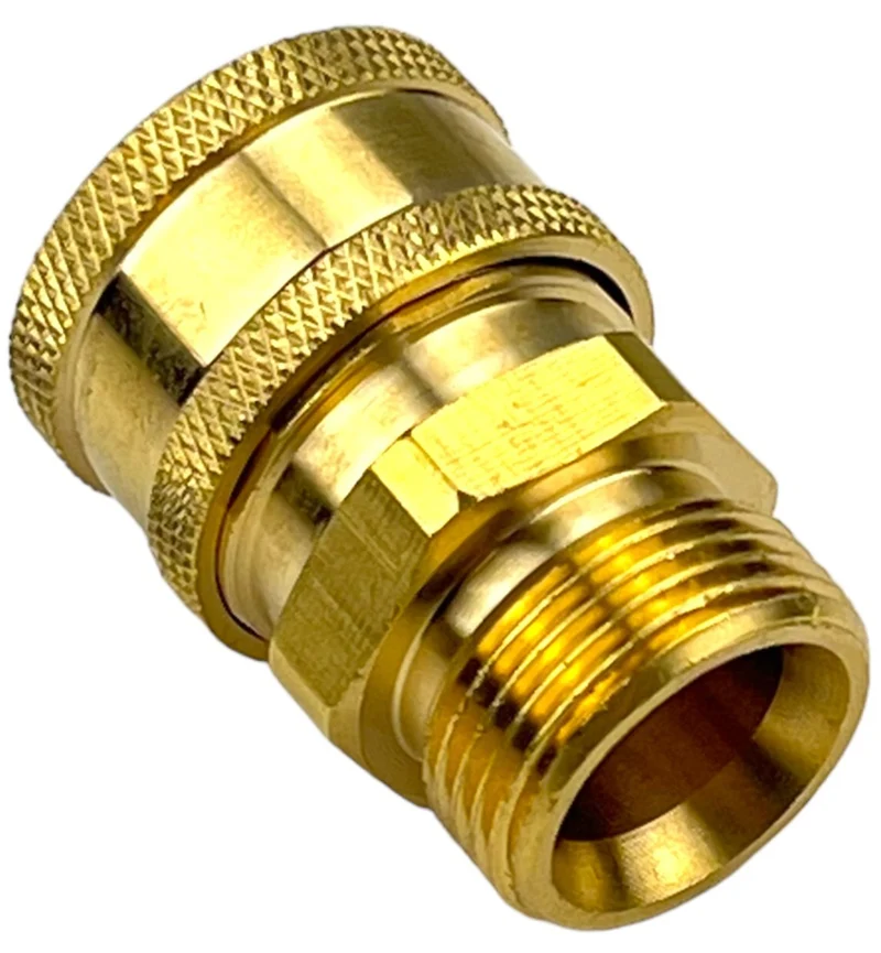 Hochdruckchlauch für HD Reiniger mit M22 IG 160 bar Schnellkupplung Adapter Set