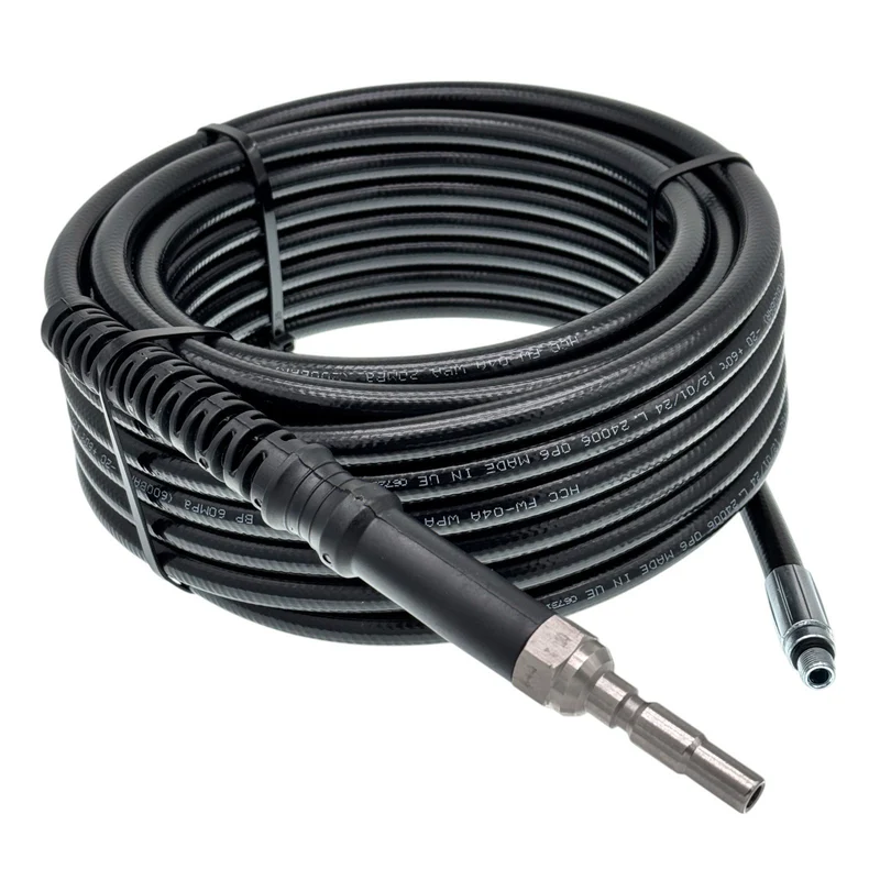 Rohrreinigungsschlauch für Kränzle D10 K1050 X Serie Verstopfung & 2 Düsen