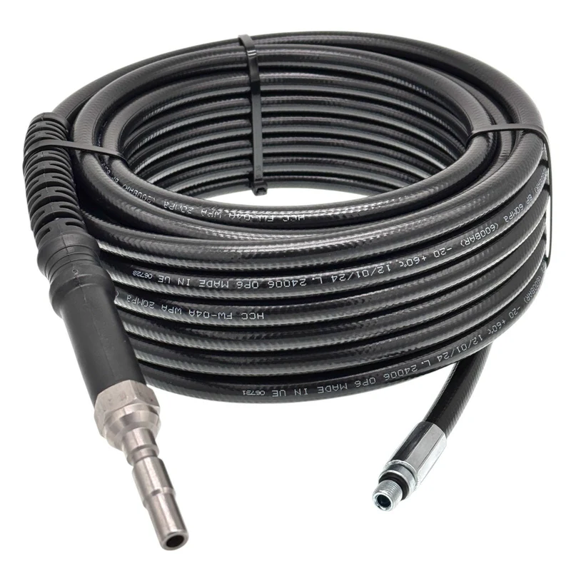 Rohrreinigungsschlauch für Kränzle D10 K1050 X Serie Verstopfung & 2 Düsen