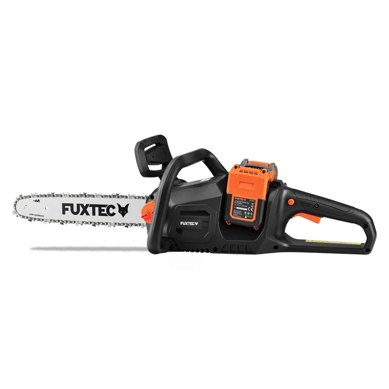 B-WARE FUXTEC 2x20V Akku Kettensäge FX-E2KSSET mit Akku und Ladegerät