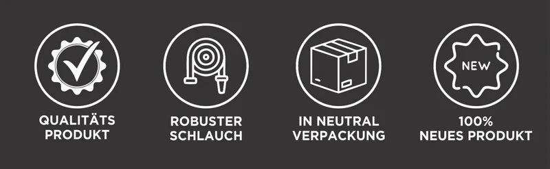 9 Meter Rohrreinigungsschlauch für Kärcher Kränzle NILFISK ALTO 7 Teilig Profi