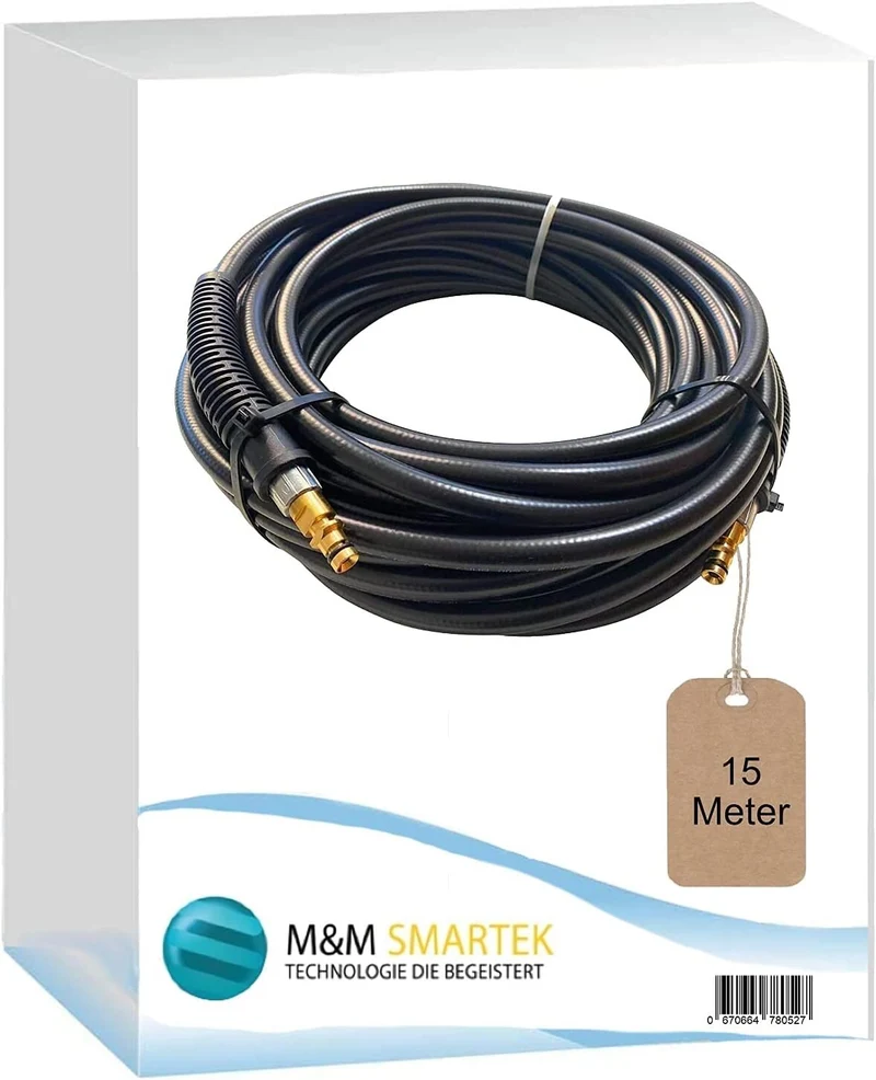 10m Hochdruckschlauch für Kärcher K2 K7 wie 2.641 721.0 Quick Connect