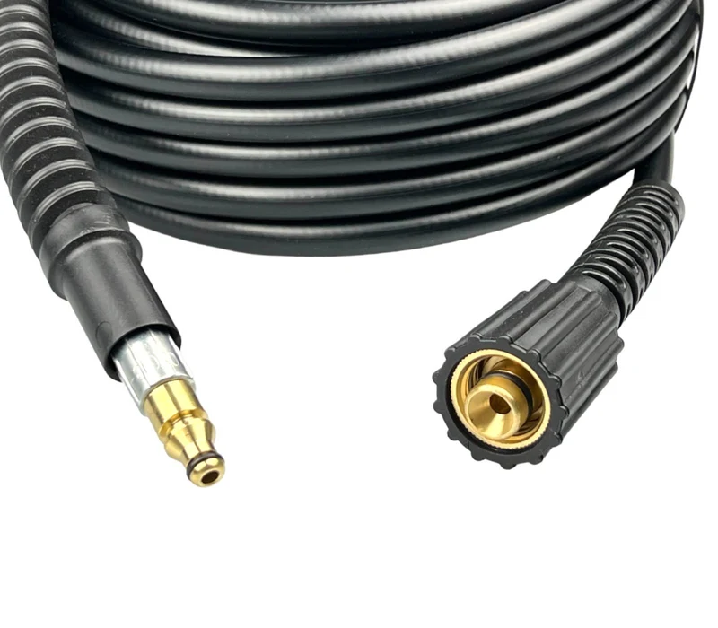5m Hochdruckschlauch für Nilfisk, Alto HD Reiniger mit Quick Connect auf 1/2" IG