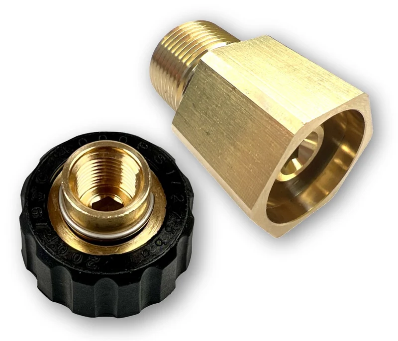 Adapter wie Easy!Lock TR22 IG auf Adapter mit 1/4" IG kompatibel zu Kärcher