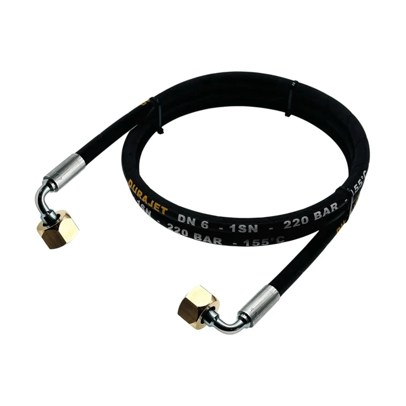 Hochdruckschlauch für Kärcher HD HDS M22 x1,5 IG doppelseitig 90° Winkel 220 bar