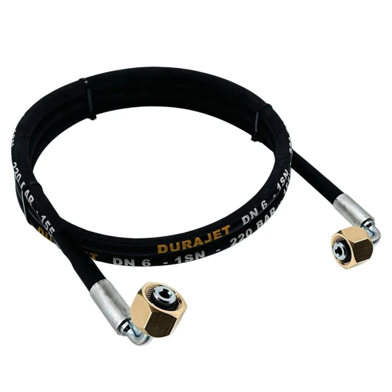 Hochdruckschlauch für Kärcher HD HDS M22 x1,5 IG doppelseitig 90° Winkel 220 bar