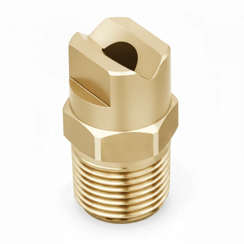 NPHU-9510-1/2 – Flat Nozzle, 1/2 Inlet, Brass
