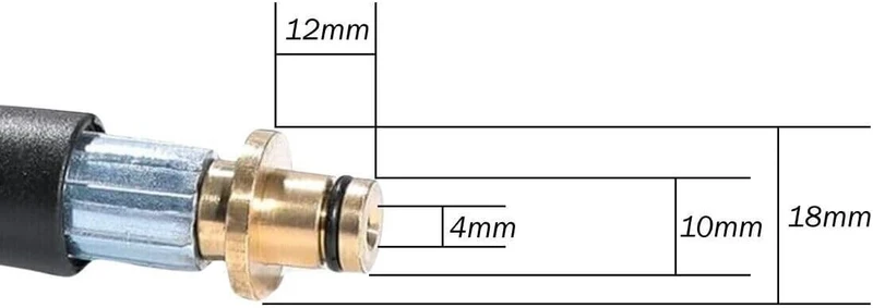 Schlauch für Hochdruckreinger Kärcher K2 K3 K4 K5 K6 K7 M22 Click Variationen