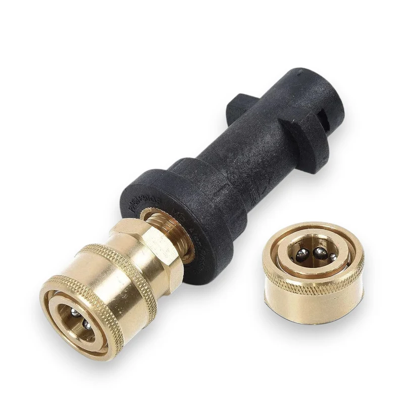 Bajonettadapter für Karcher K2 K7 1/4" Messing Schnellkupplungsanschluss