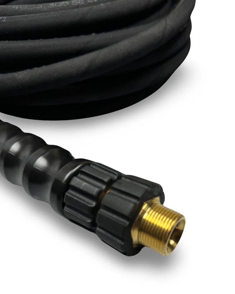 10m Hochdruck Schlauch für Kärcher M22 Überwurf 400 bar 150°C HD + Kupplung