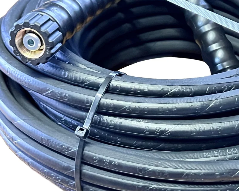 10m Hochdruck Schlauch für Kärcher M22 Überwurf 400 bar 150°C HD + Kupplung