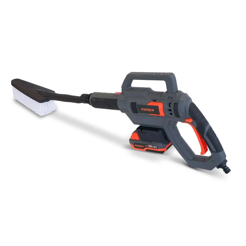 B-WARE FUXTEC 20V Akku Hochdruckreiniger FX-E1HDR20 SET mit 1 x Akku 2Ah, 1 x Ladegerät 1A