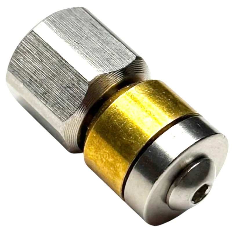 Rotierende Rohrreinigungsdüse 1/4" IG für Kärcher WAP Alto Kränzle Nilfisk