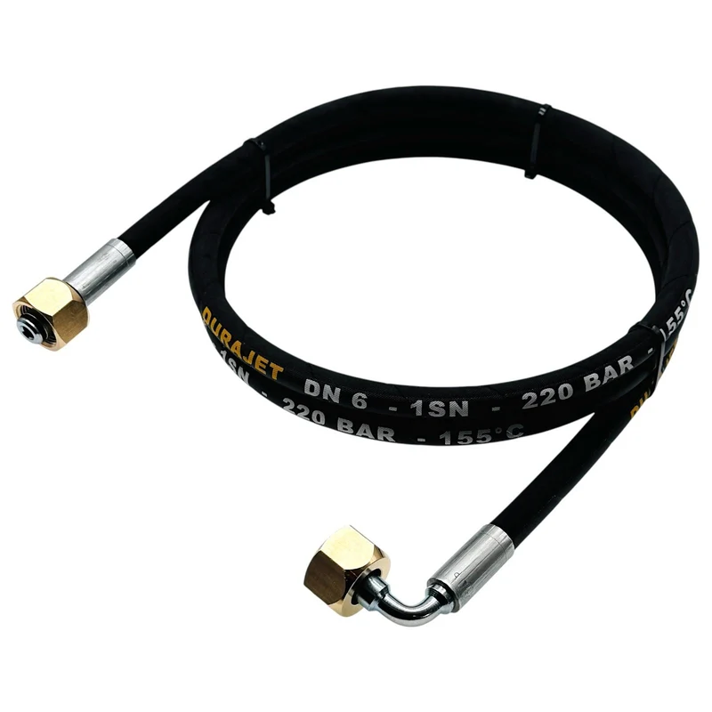 Hochdruckschlauch für Kärcher HD HDS M22 x1,5 IG 90° Winkel 220 bar Verbindung