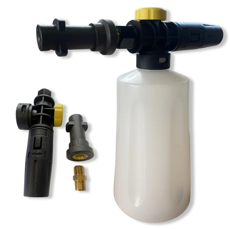 Schaumlanze Schaumkanone Hochdruck Düse Foam Lance Gun für Kärcher K2 K7 700mL